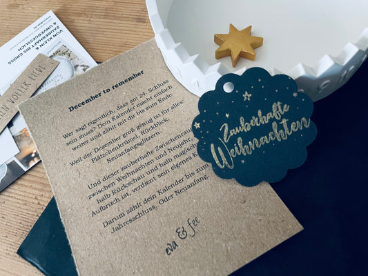Willkommen im Winteratelier - Frohe Weihnachten euch!