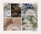 Ringschale Hochzeit | Initialen, Datum & Trockenblumen