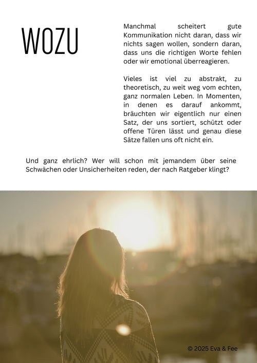 Deine 10 Notfall-Sätze | Freebie | Mini-Booklet für klare Kommunikation