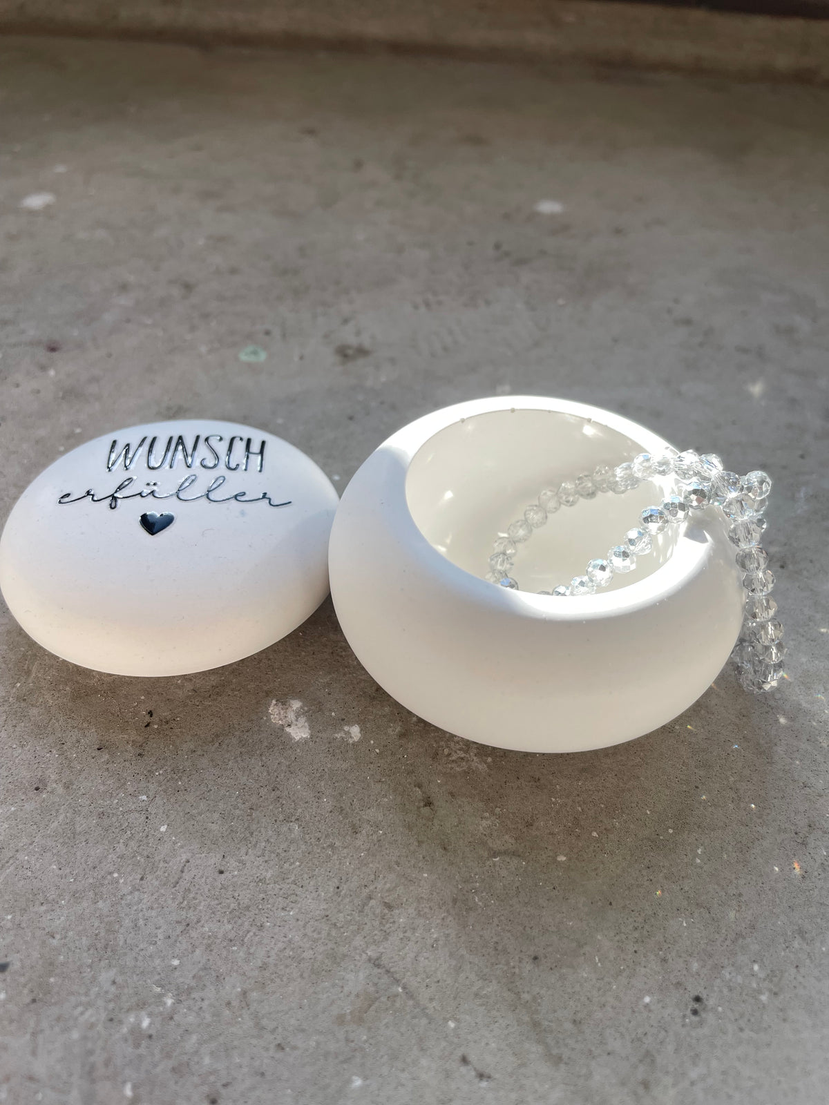 Mini Schmuckdose aus Keramik |