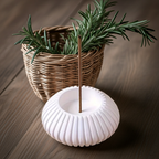 Pure Silence | Klarheit & Fokus | Minimalistischer, moderner Räucherstäbchenhalter für Achtsamkeit & Rituale