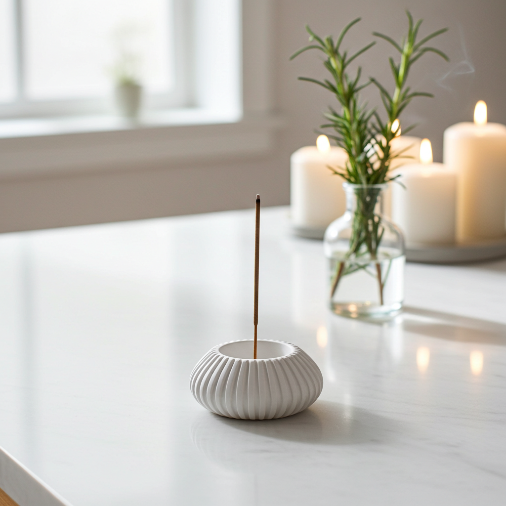 Pure Silence | Minimalistischer Räucherstäbchenhalter für Achtsamkeit & Rituale