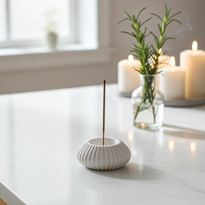 Pure Silence | Minimalistischer Räucherstäbchenhalter für Achtsamkeit & Rituale