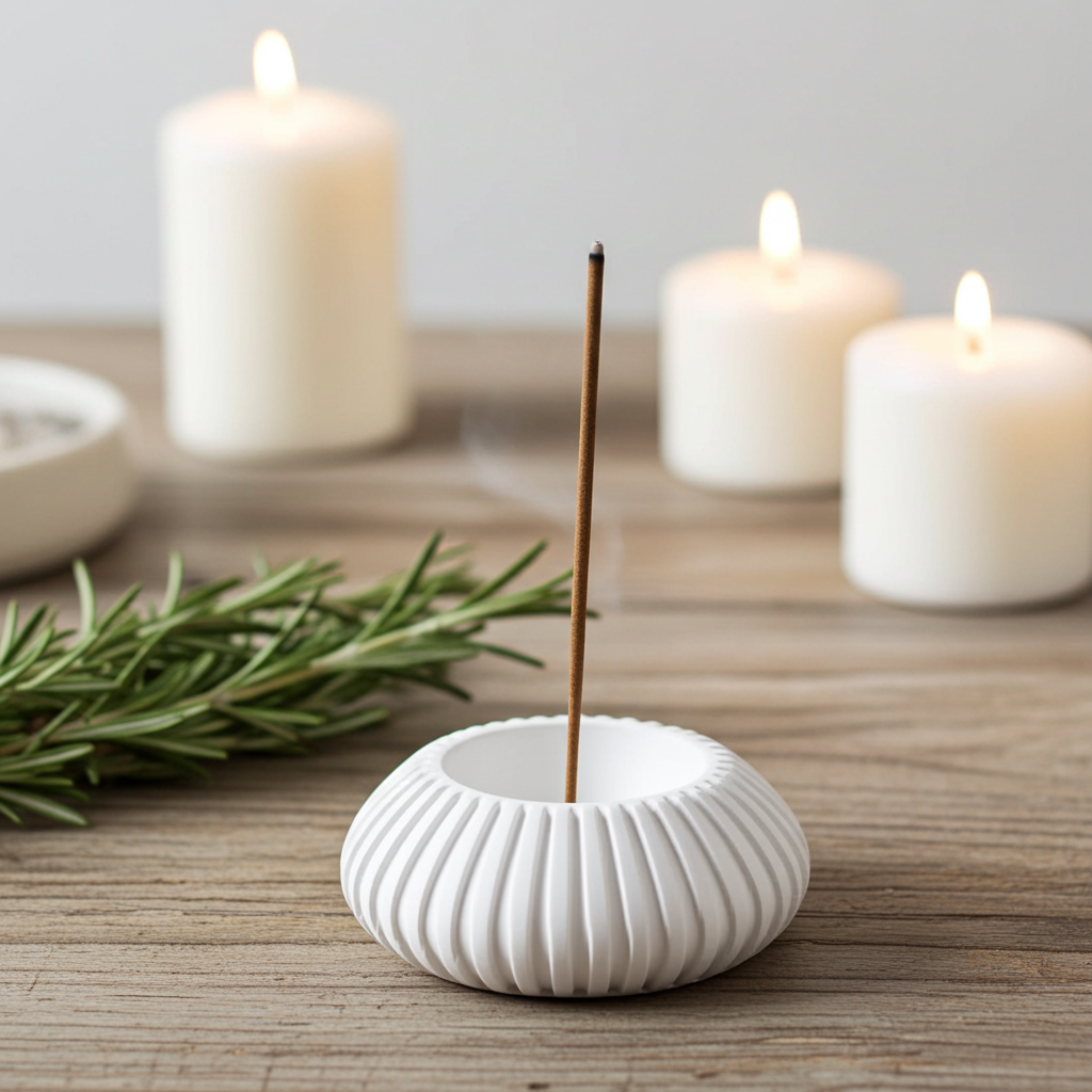 Pure Silence | Minimalistischer Räucherstäbchenhalter für Achtsamkeit & Rituale