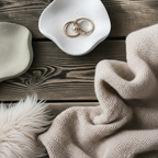 Organisch geformte Keramikschale in modernem Weiß oder warmem Pantone Toffee. Die kleine Schale eignet sich für Schmuck, Ringe, Uhren, Schlüssel oder kleine Alltagsgegenstände. Handgegossen, sanft geschliffen und mit einer glatten Oberfläche versehen. Ideal für Wohnräume, Schlafzimmer, Badezimmer oder Schreibtisch. Minimalistisches Design, ruhige Farbwelt, modernes Interior-Feeling wie in Scandi- und Japandi-Homes. Handmade in kleiner Serie.