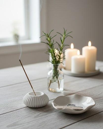 Pure Silence | Minimalistischer Räucherstäbchenhalter für Achtsamkeit & Rituale
